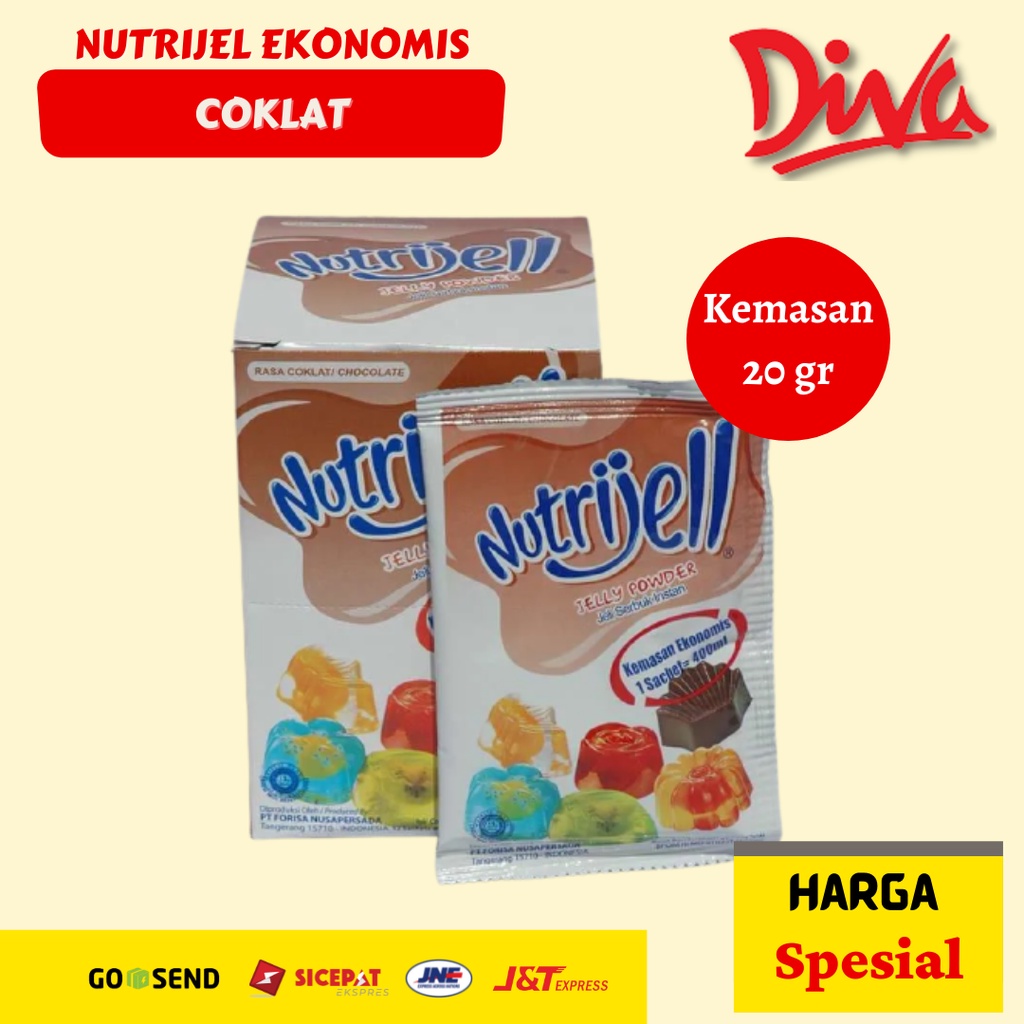 

[20gr] Nutrijel Ekonomis Coklat