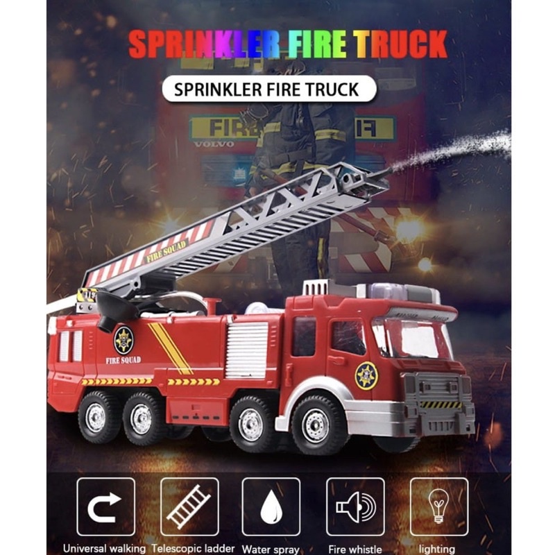 Mainan Mobil Pemadam Kebakaran Besar
