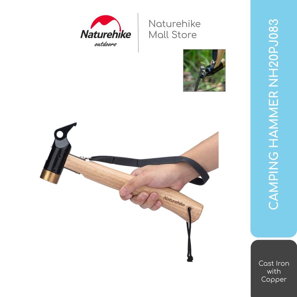CAMPING HAMMER NATUREHIKE NH20PJ083 PALU PASAK TENDA CAMPING
