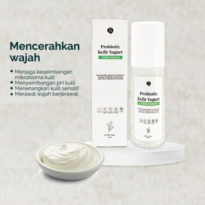 ⭐️ Jendela Kosmetik ⭐️ Biotalk / Bio Talk Probiotic Kefir Yogurt Essence Toner / Toner Pencerah / Toner Wajah / Toner Calming