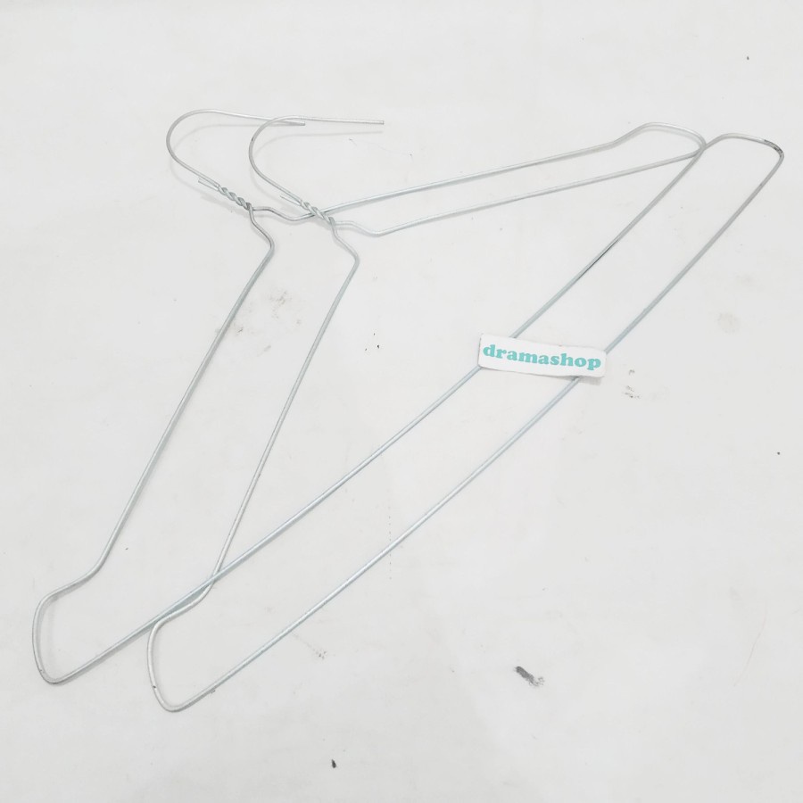 Hanger Baju Galvanis, Gantungan Baju Kawat, Hanger Baju Kawat Baja