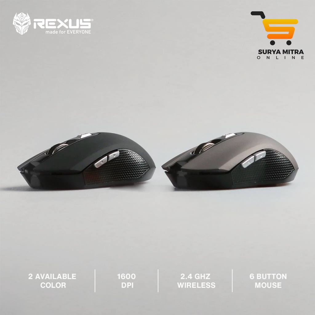 Mouse Wireless Rexus RX110