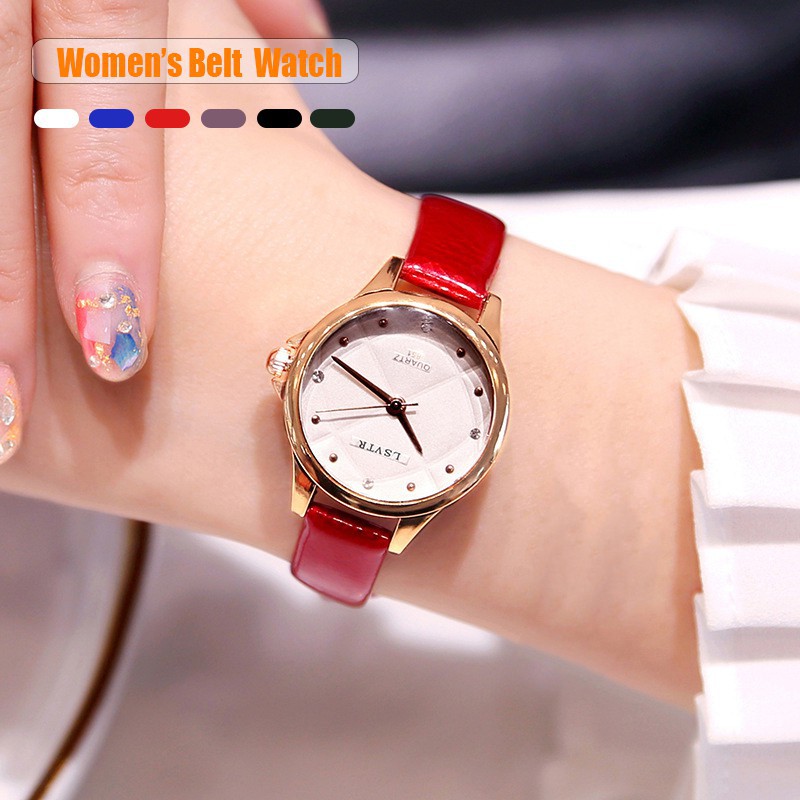 Termurah LSVTR Fashion wanita Korea menonton kulit kecil Jam Tangan Terlaris