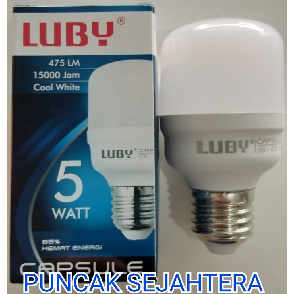Lampu LED Capsule LUBY 5w 5 watt