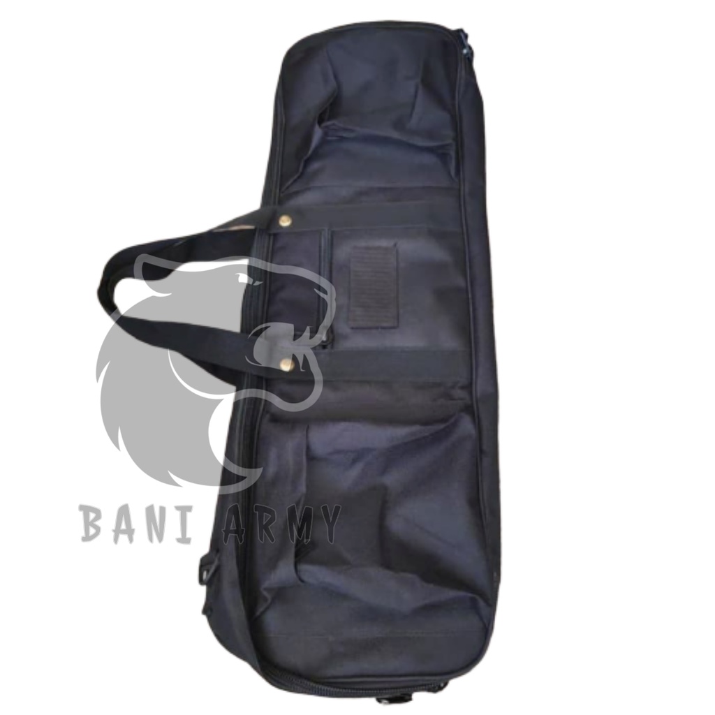 Tas Senjata Panjang 80 cm Isi 2 unit - Hitam