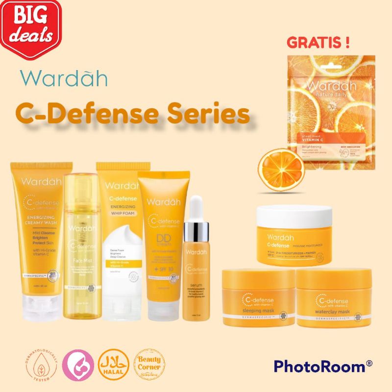 Wardah Paket Lengkap C-Defense Series