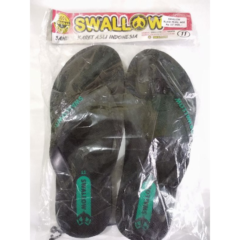 Swallow Sandal Jepit Swallow Hitam