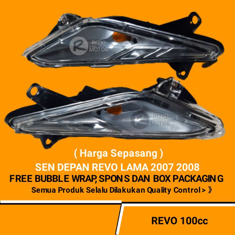 Lampu Riting Sein Sen Depan Revo Lama Revo 100 Lancip 2007 2008 (WIN)