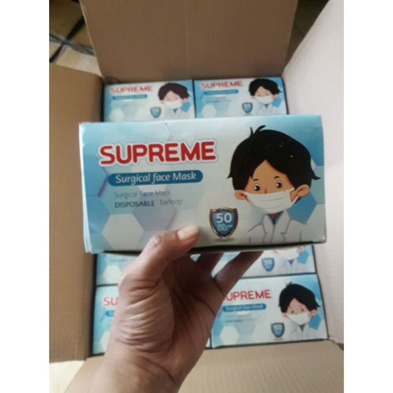 masker supreme 3 ply medis