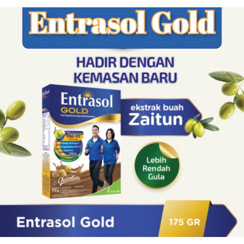 

ENTRASOL GOLD RASA COKELAT 170 GR PER 1 BOX