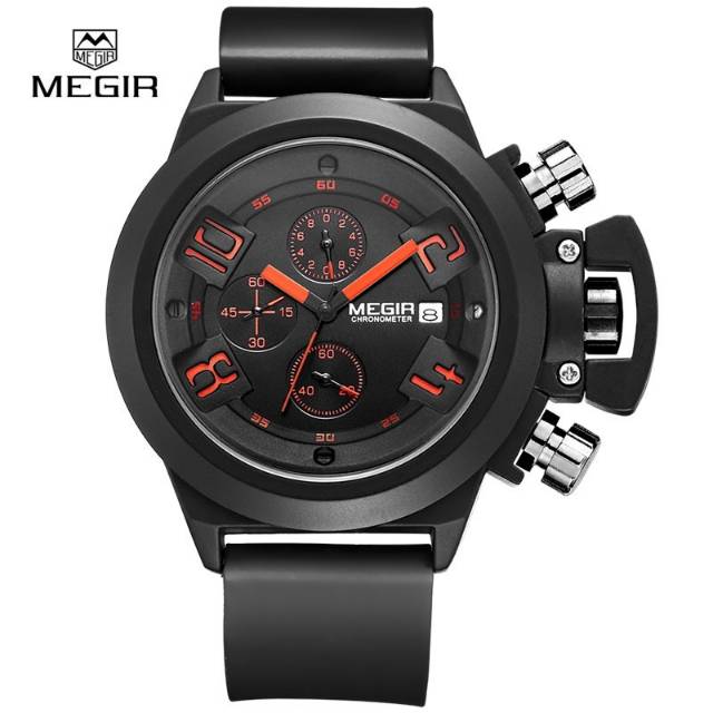 Megir 2002 / Jam Tangan Pria / Strap Kulit / Megir Original
Premium Watch