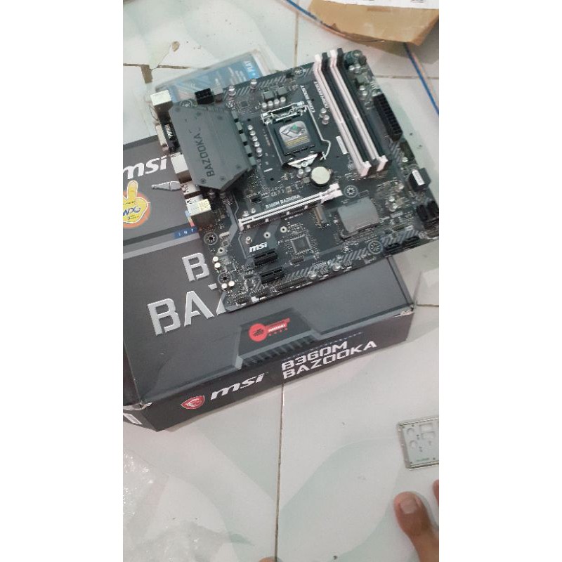 MSI B360M Bazooka Motherboard for Coffelake Gen 9 & 8 1151 Intel