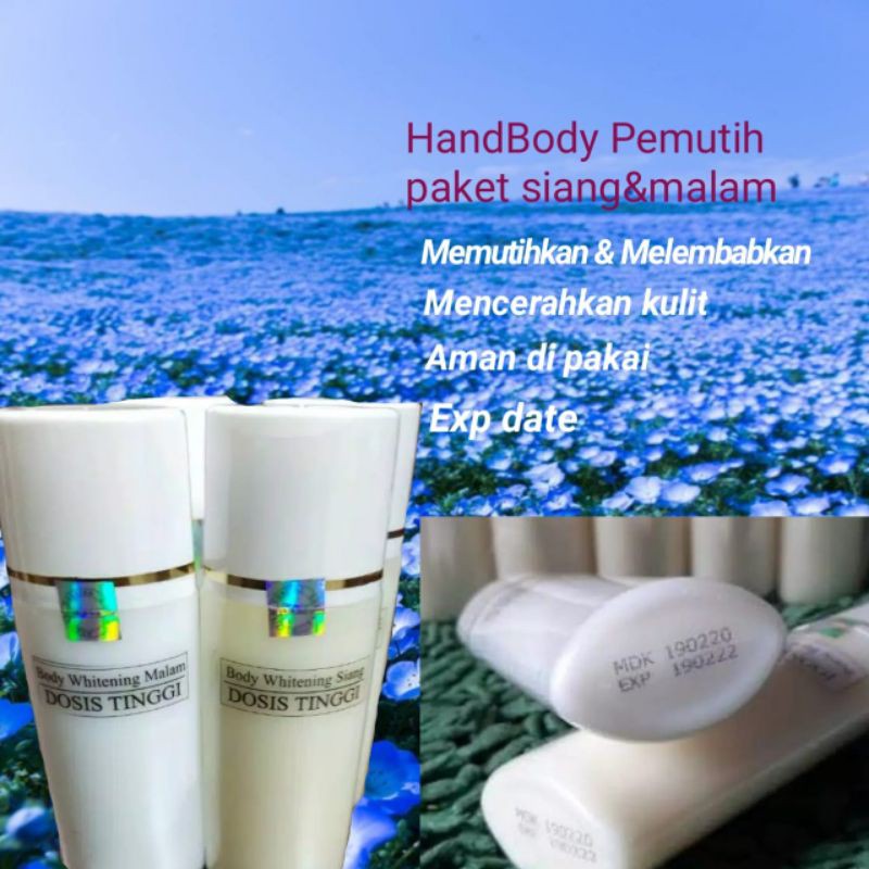  COD HB DOSTING PEMUTIH  BADAN HAND  BODY  WHITENING 