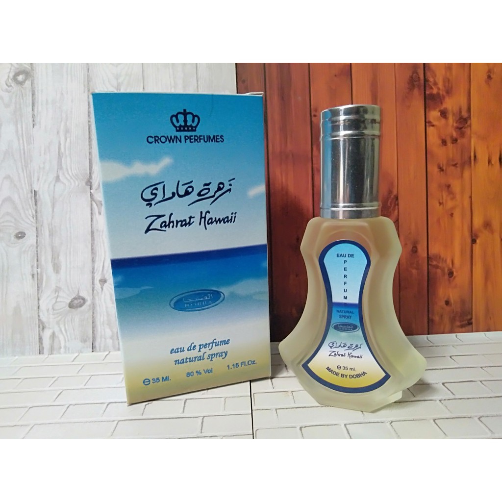 Parfum Dobha Zahrat Hawaii Spray 35 Ml Original