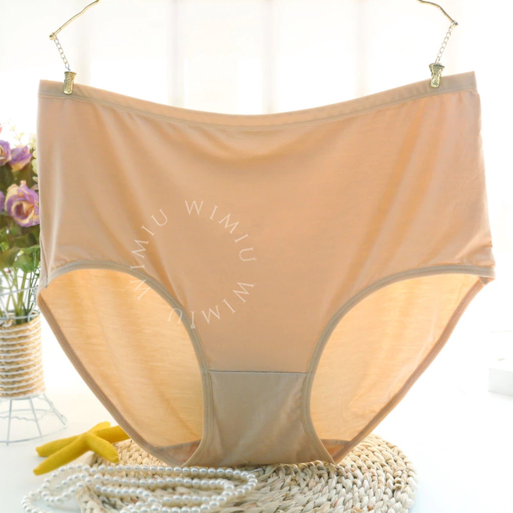 WIMIU Celana Dalam Jumbo XXXXXL BB 75 Kg keatas Maxi Panty Pakaian Dalam Wanita 1 PCS CD 300025