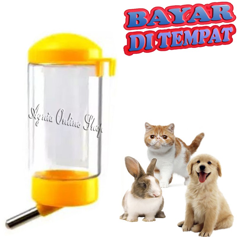 TEMPAT MINUM BOTOL GANTUNG KELINCI KUCING ANJING