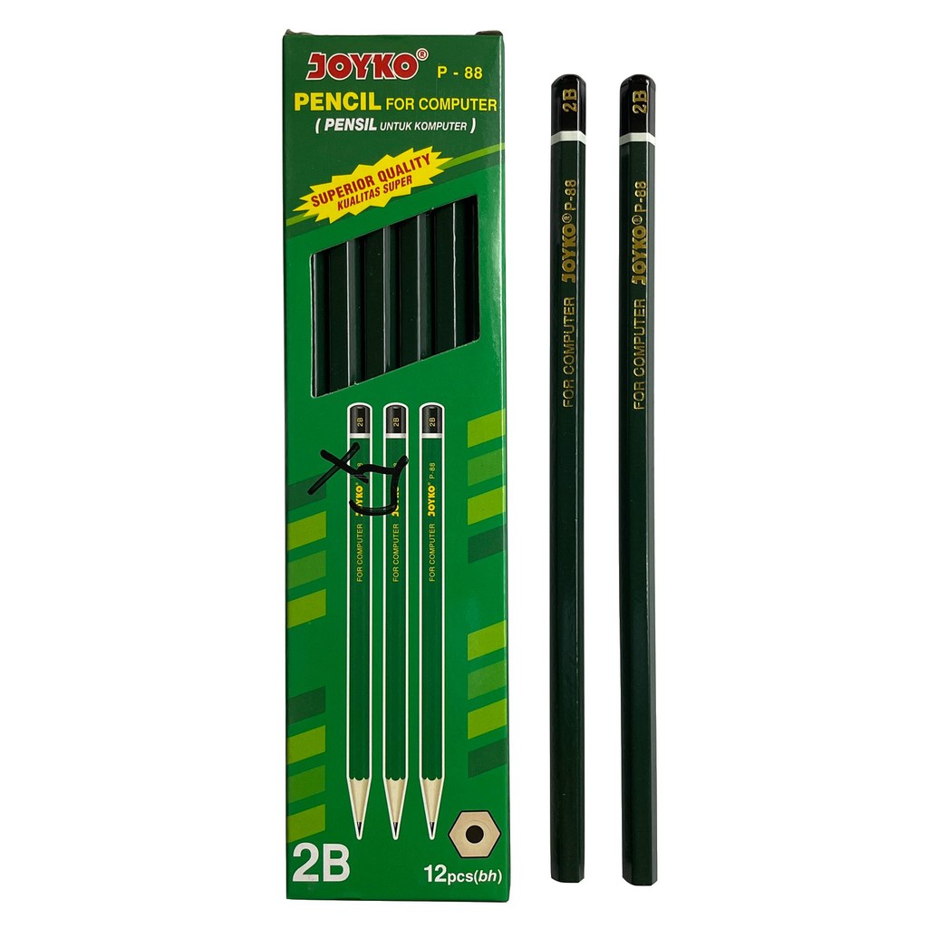 

Anekasalim - Pensil 2B Joyko P-88 / 1 BOX 12 PCS