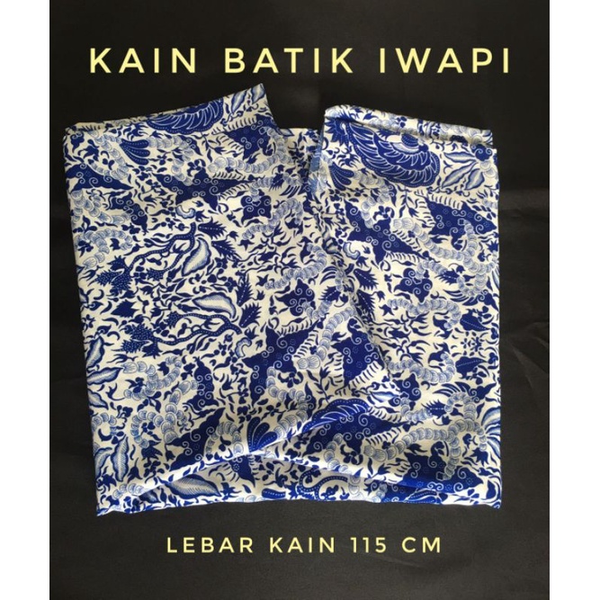 jual kain batik iwapi termurah bahan seragam iwapi