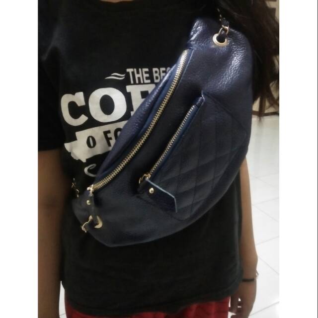 WaistBag Kulit Asli
