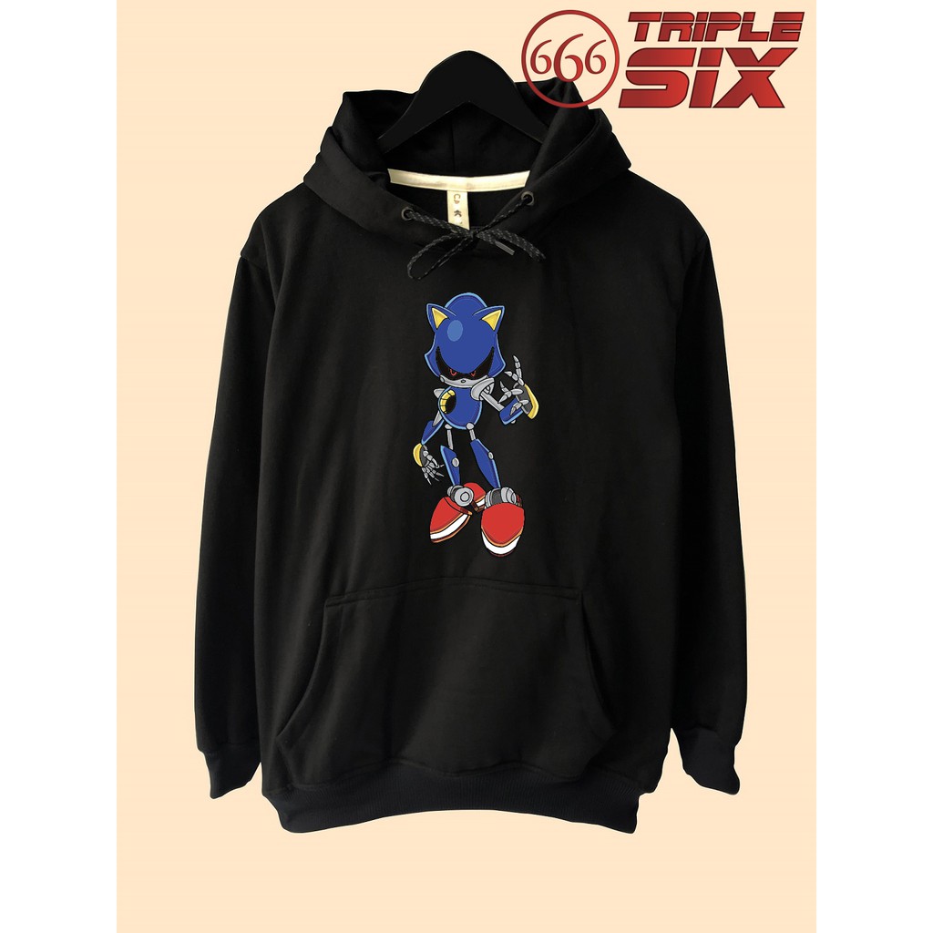 Jaket Hoodie Sonic the hedgehog Metal sonic