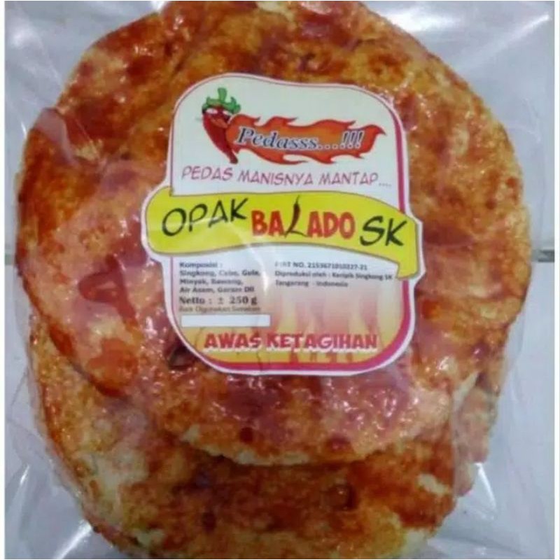 

opak balado 250gr