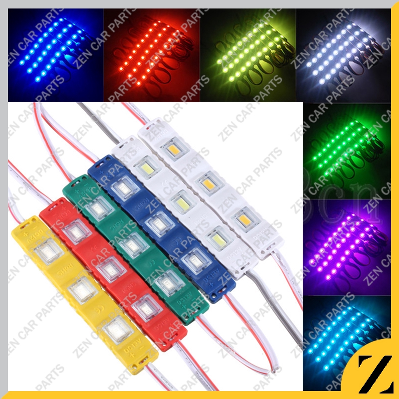 Lampu Led Strip Modul Smd 5730 3 Mata Injection Module 12v 3 Titik Led