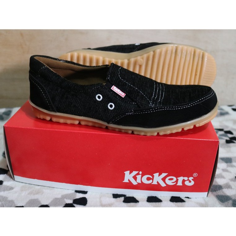 Sepatu Casual KICKERS Slip On Terbaru dan Termurah