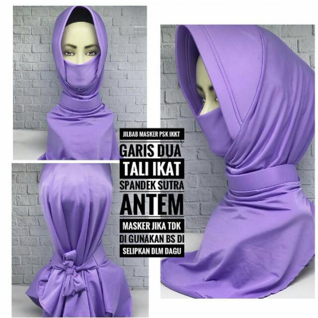Jilbab masker psk ikkt