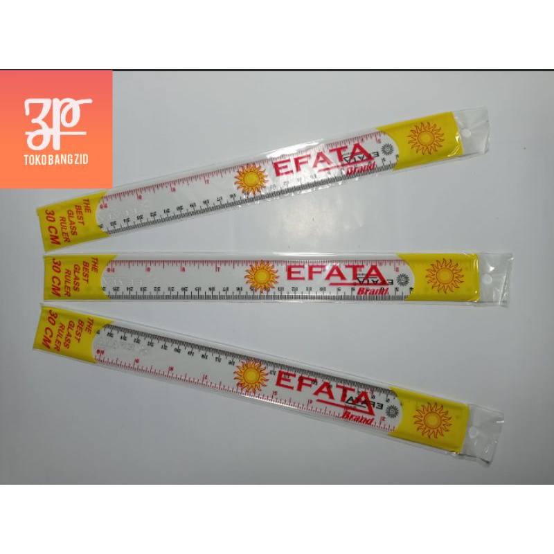 

12 pcs penggaris tebal 30cm