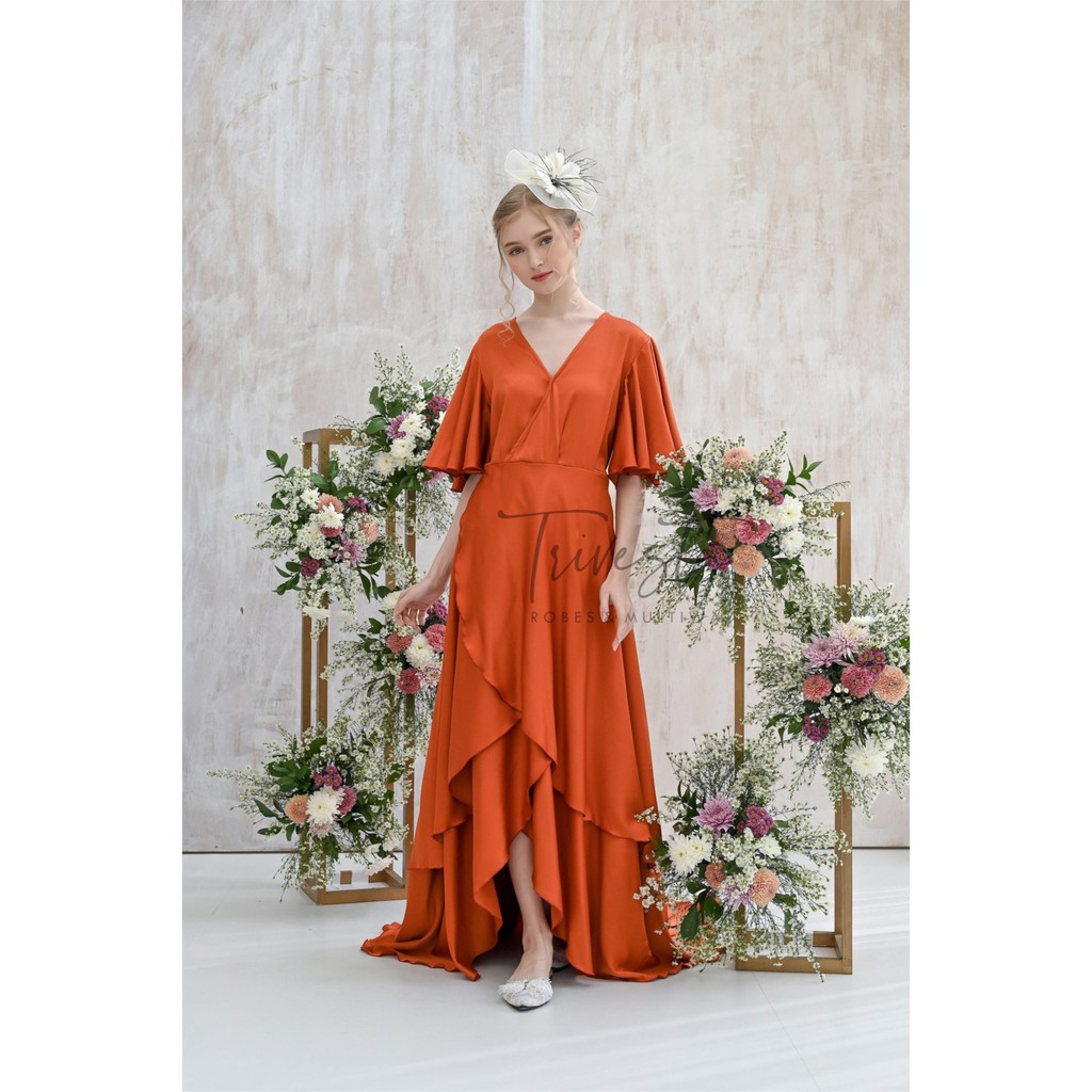 Starla Dress-Stars Aligned Collection-Prewedding Photoshoot Flowy  Flying Dress