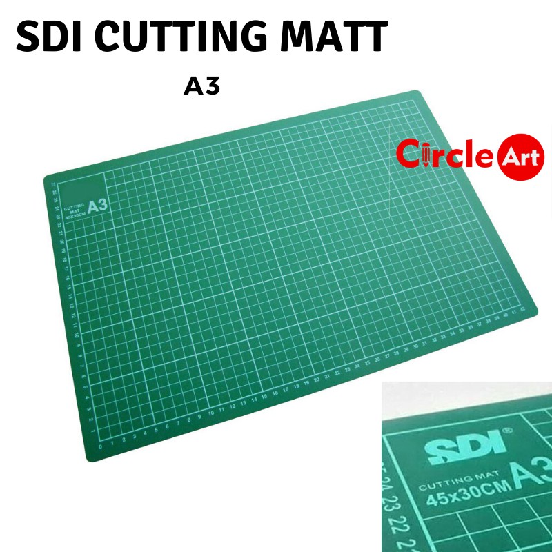 

SDI Cutting Mat A3 / Alas Potong SDI Ukuran A3
