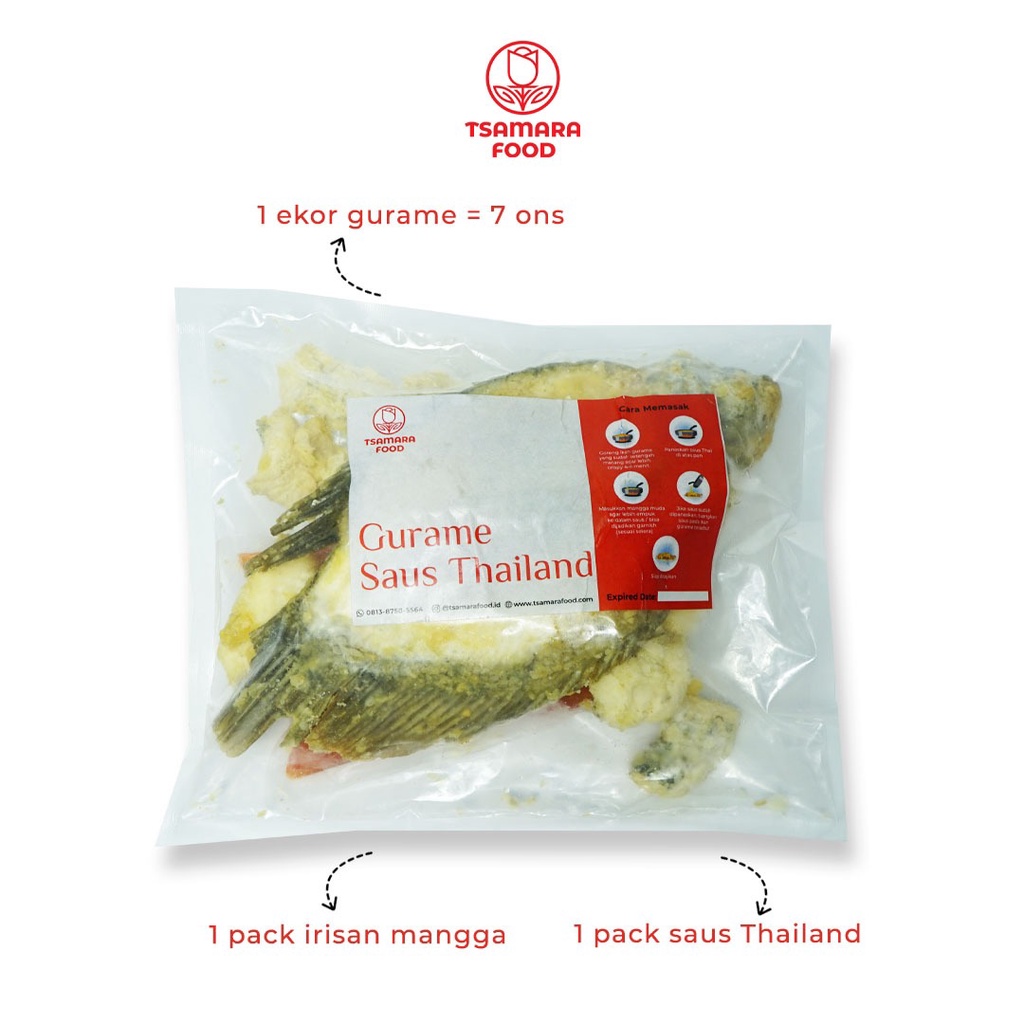 

Gurame Sauce Thai (Makanan Beku)