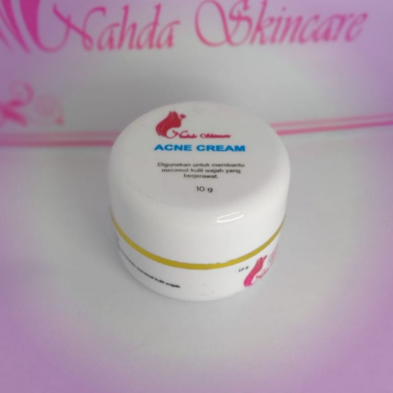 Nahda Skincare ecer /krim malam jerawat /krim siang jerawat /toner jerawat /toner normal/sabun wajah