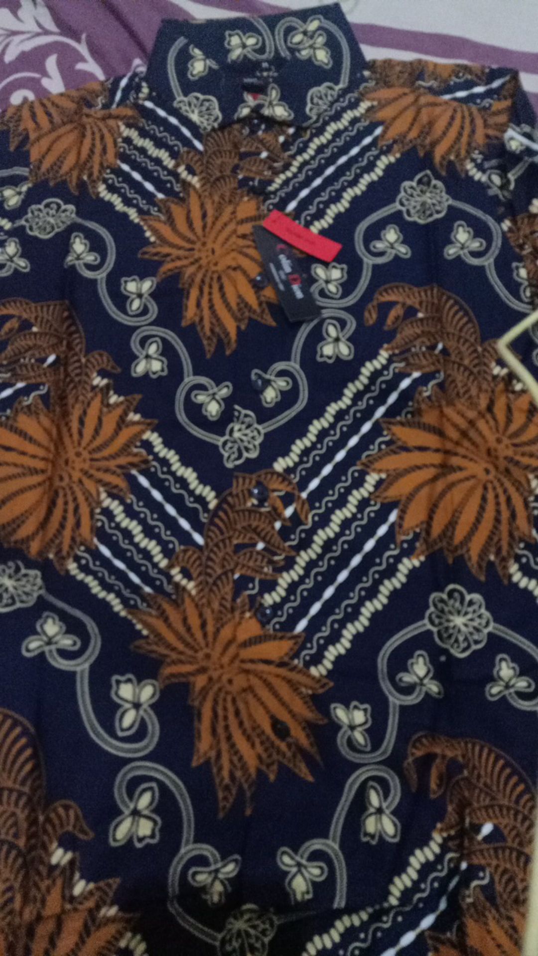 Kemeja Batik Pria / Baju Batik Pria Ada Kantong Lbl 316