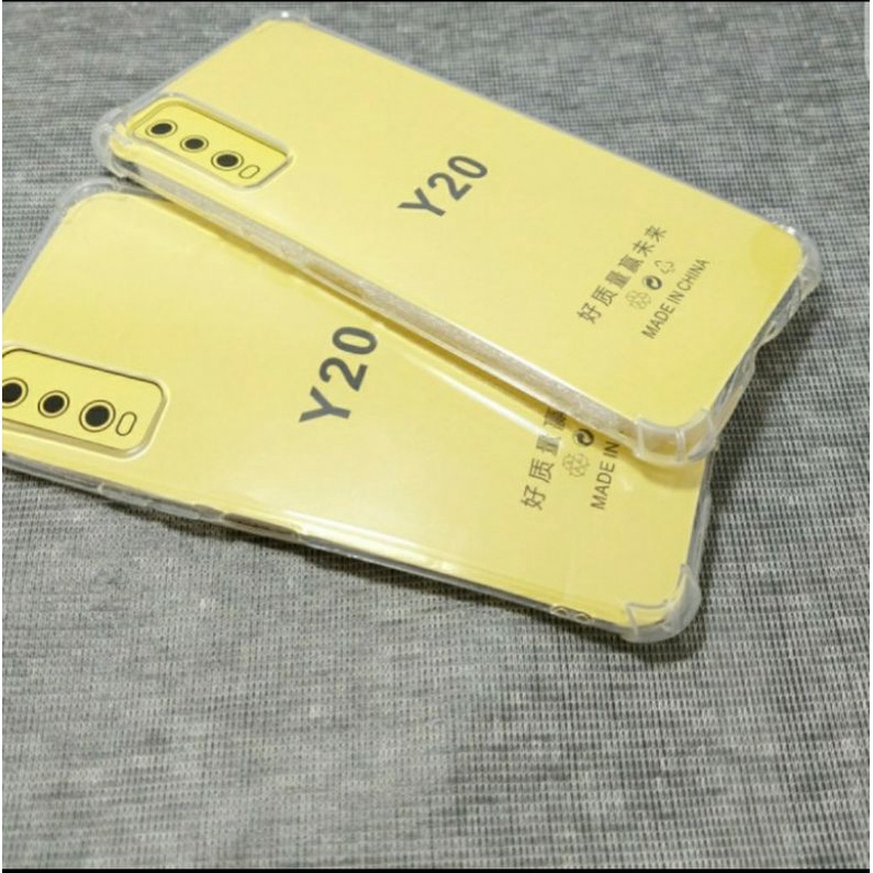 Vivo Y20 Soft Case Anti Crack Jelly Case