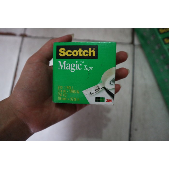 

3M Scotch magic tape 810 , 1/2 inch x 36 yard