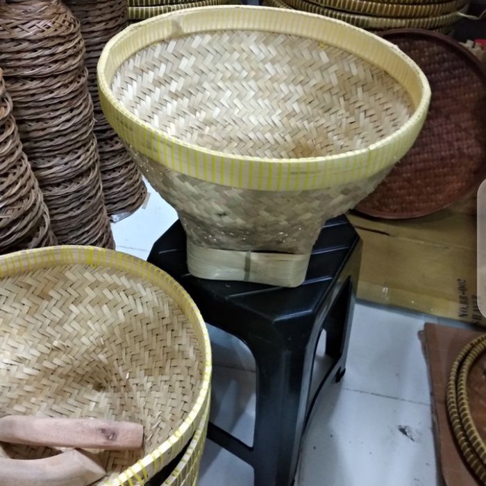 

bakul nasi bambu besar 40cm