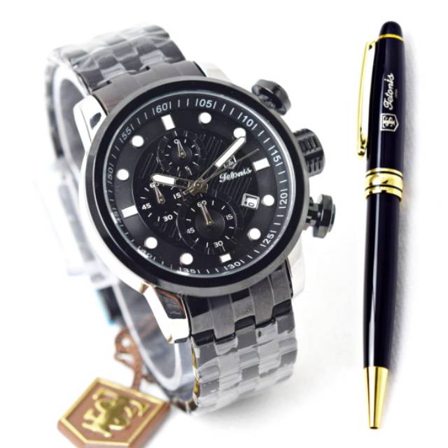 Jam Tangan Pria Tetonis Original New Chrono Aktif Garansi 1 Tahun