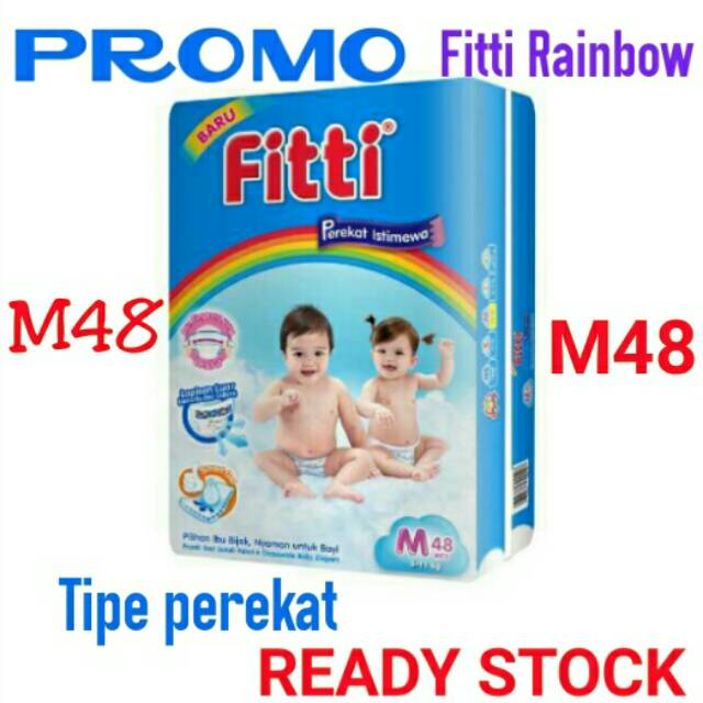 Fitti rainbow perekat M48