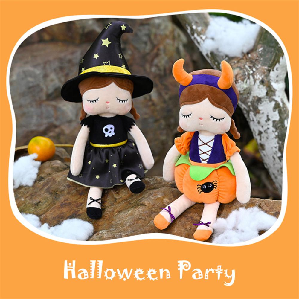 Timekey Metoo M3U1 Mainan Boneka Stuffed Plush Angela Labu Penyihir Halloween Untuk Anak Perempuan