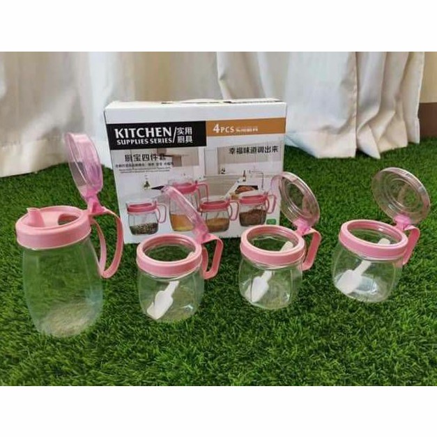 Tempat minyak+tempat bumbu set