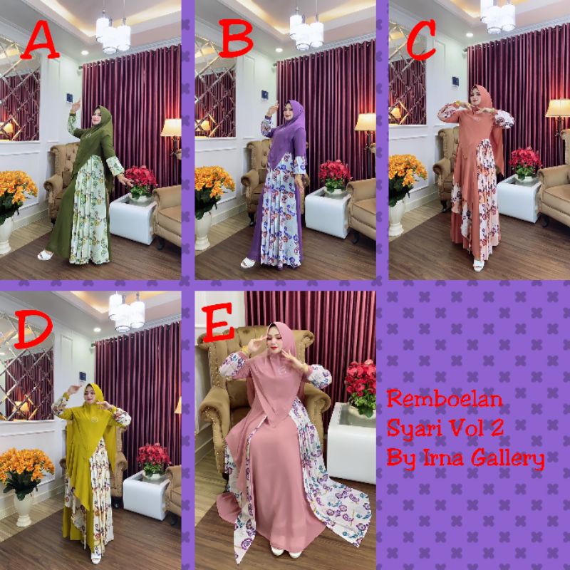 Remboelan Syari Vol 2 Original By Irna Gallery (Siap Kirim)