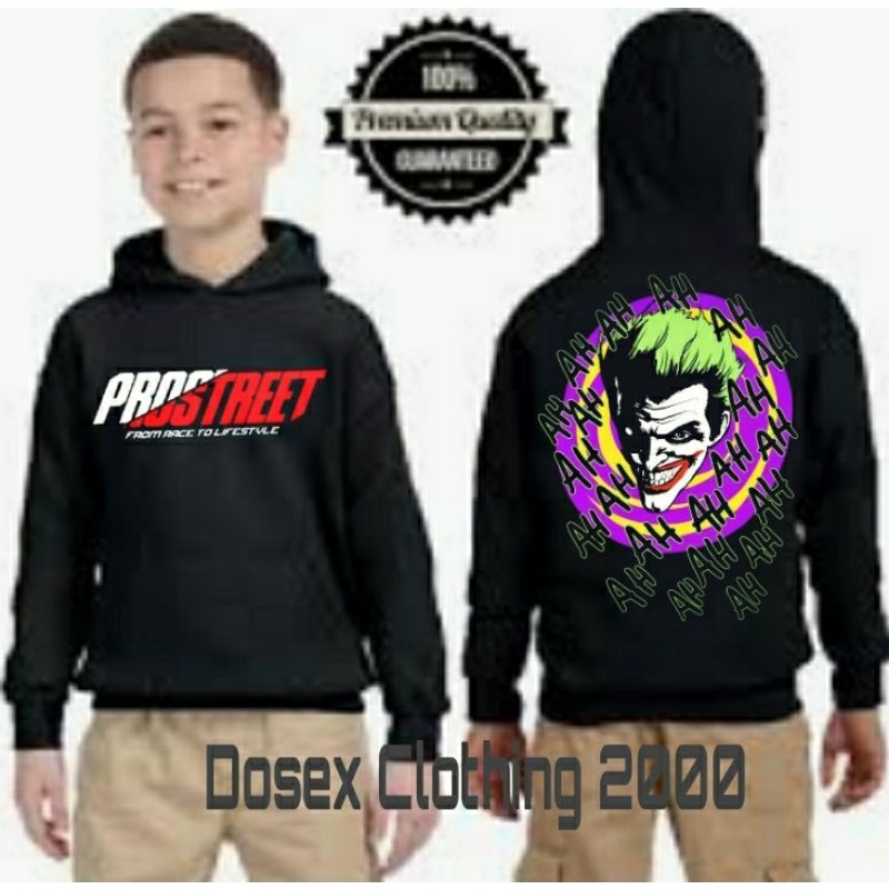 HOODIE PROSTREET JOKER UNTUK ANAK USIA 4_10 TAHUN