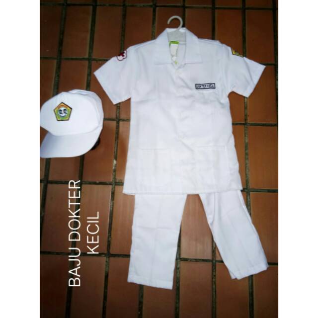 Baju Profesi anak dokter kecil