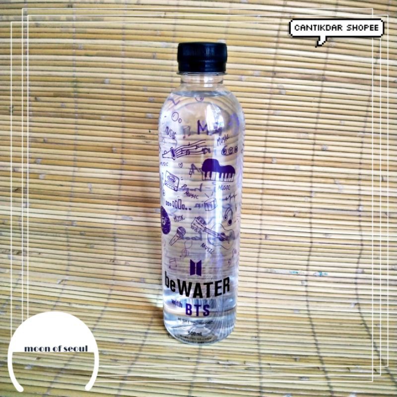 BeWater BTS air minum + botol 500ml be water with bts