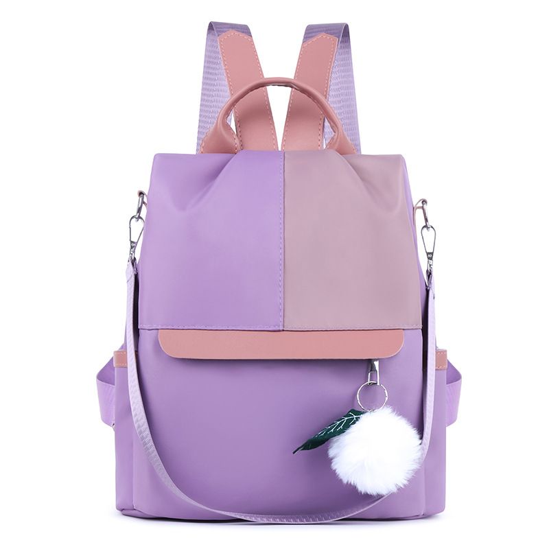 BQ 3329 RISCE TAS RANSEL IMPORT GANTUNGAN POM2 IMPORT WANITA CEWEK PEREMPUAN JAKARTA BATAM DUA WARNA