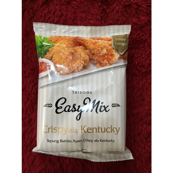 

TERBARU EasyMix Crispy ala Kentucky @220g , tepung bumbu ayam krispi