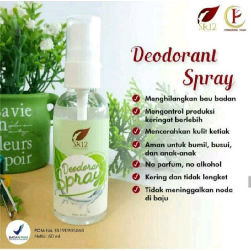 DEODORANT PRAMIUM SPRAY SR12/DEODORANT SPRAY SR12