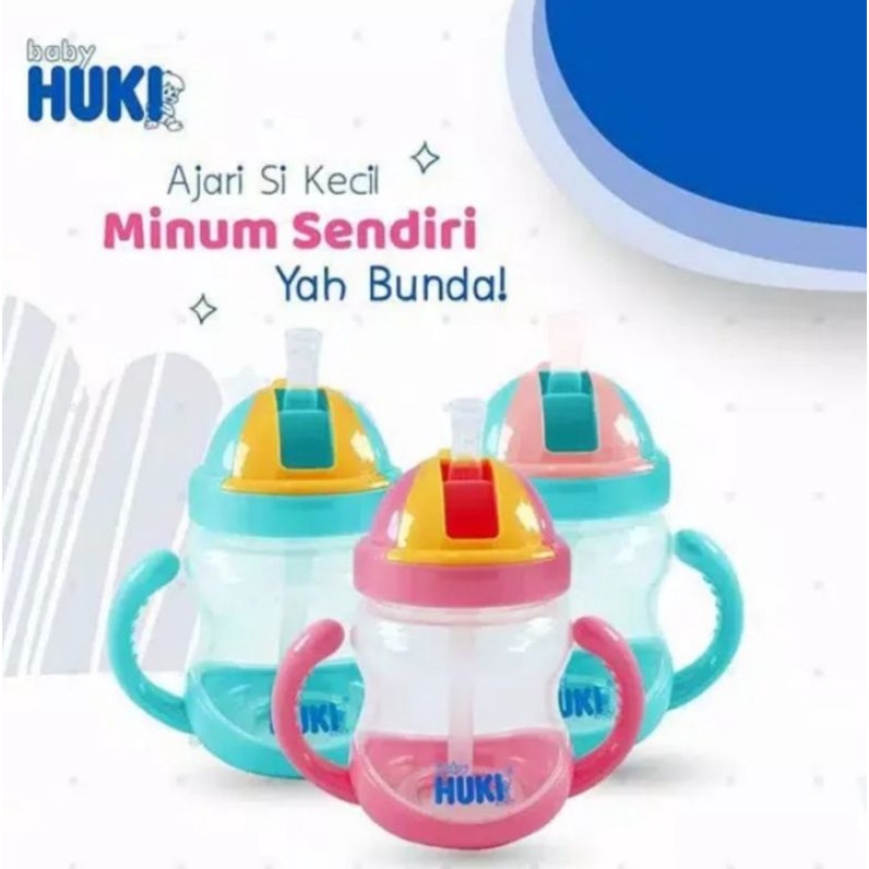 Huki training cup with straw 240ml