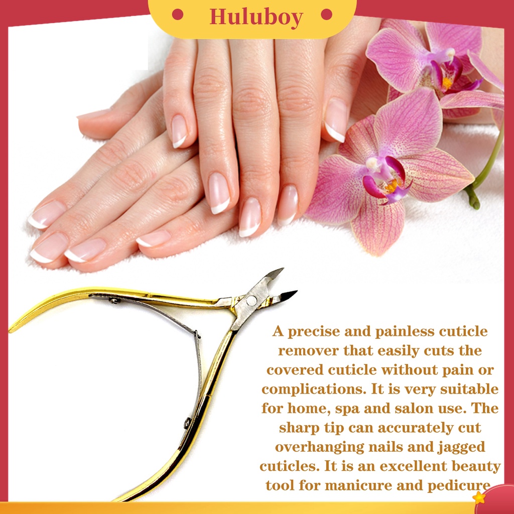 Huluboy Huluboy♡ Gunting Kuku Bahan Stainless Steel Anti Abrasi Untuk Penggunaan Rumah